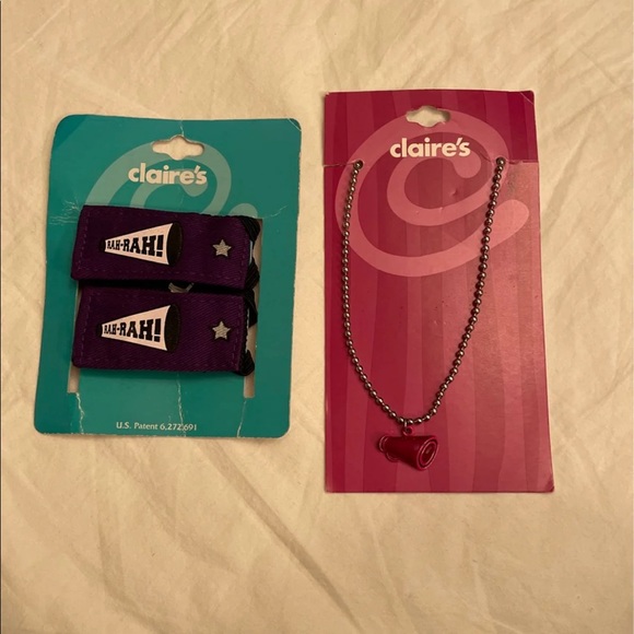 Claire's Jewelry Nwt Claires Y2k Cheer Necklace And Shoulder Ties